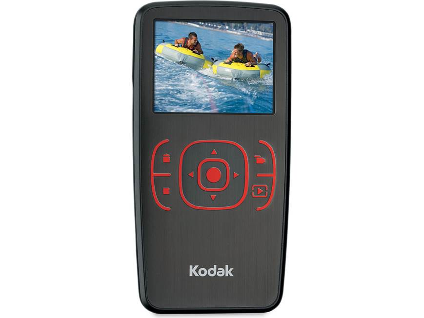 Kodak Zx1 (Black) High-definition SD™ memory card pocket video
