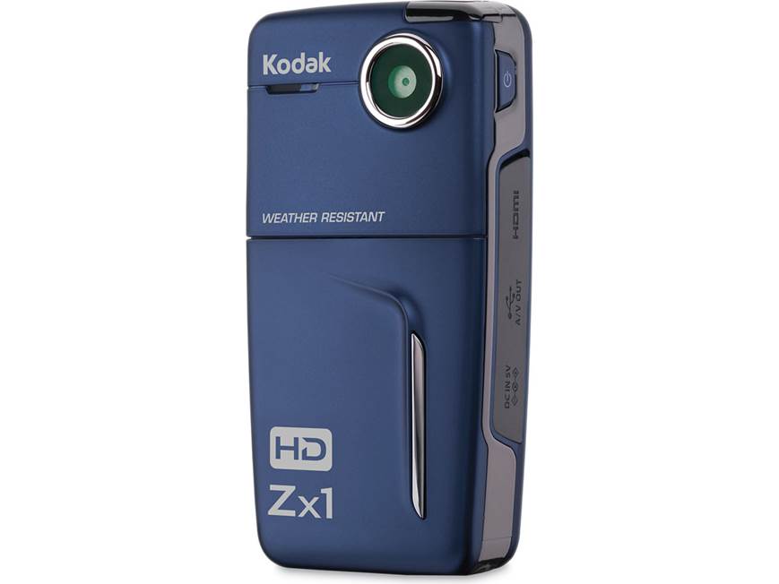 Kodak Zx1 (Black) High-definition SD™ memory card pocket video
