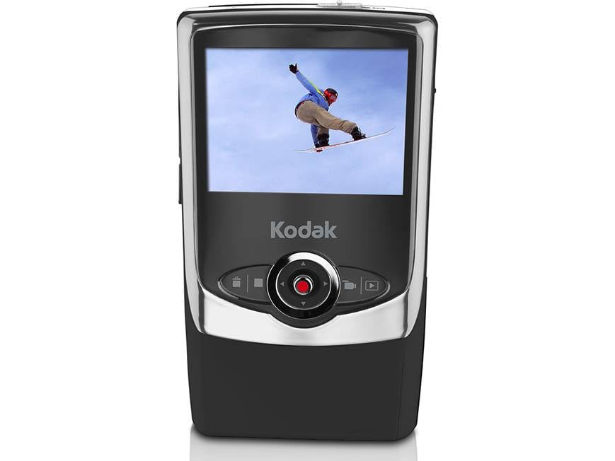Kodak Zi6 (Black) HD pocket video camera (Black) at Crutchfield