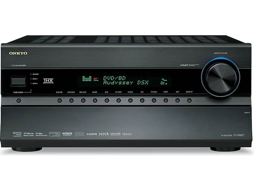 Onkyo TX-NR807 THX® Select2® Plus home theater receiver with HDMI