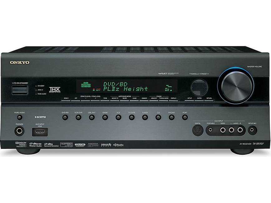 Onkyo TX-SR707 Home theater receiver at Crutchfield