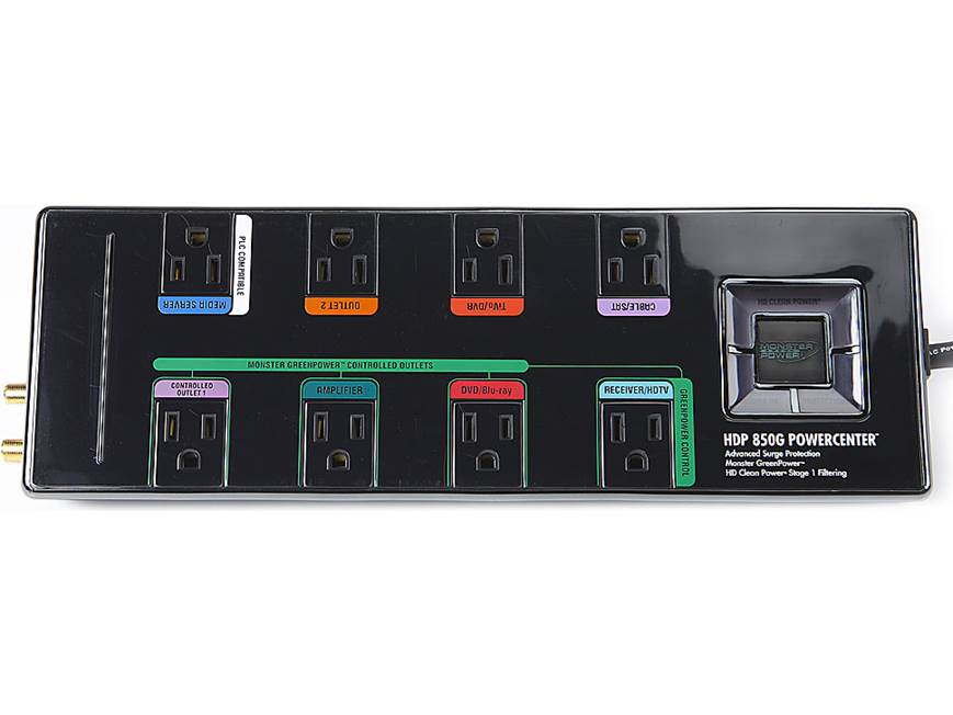 Monster GreenPower™ HDP 850G PowerCenter™ Power line conditioner