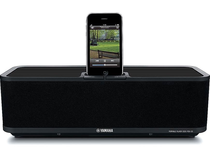 Yamaha PDX-30 Powered speaker system for iPod® and iPhone® at