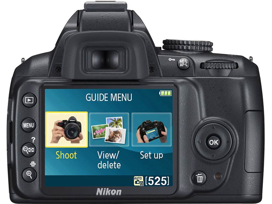 D3000　Nikon Nikon D3000 Kit 10.2-megapixel digital SLR camera with 18-55mm