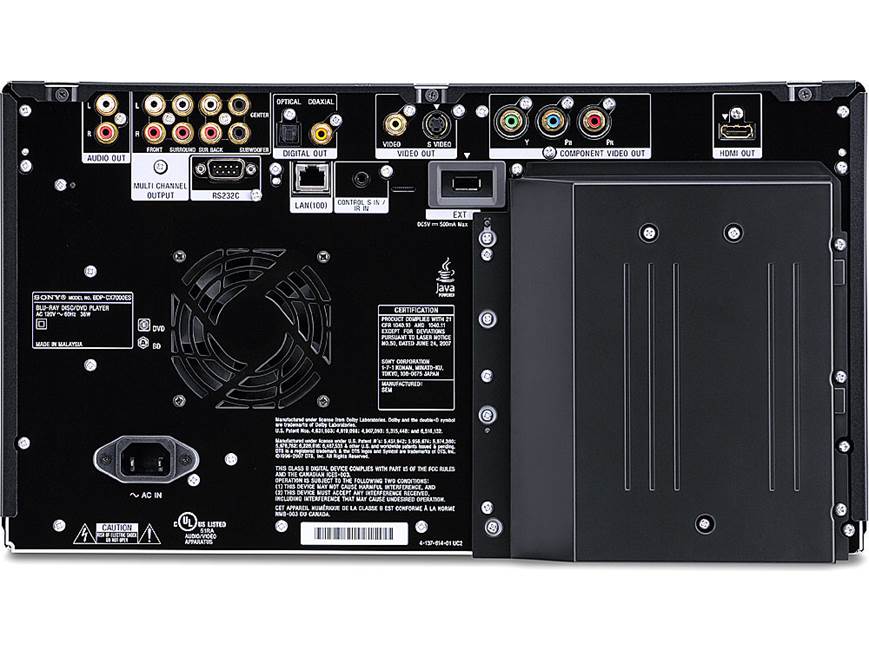 Sony ES BDP-CX7000ES Blu-ray Disc™ high-definition MegaChanger at