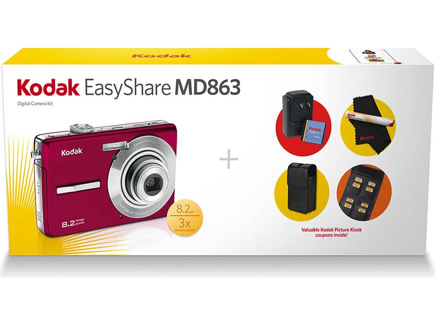 Kodak EasyShare MD863 Digital Camera Bundle Includes MD863 digital