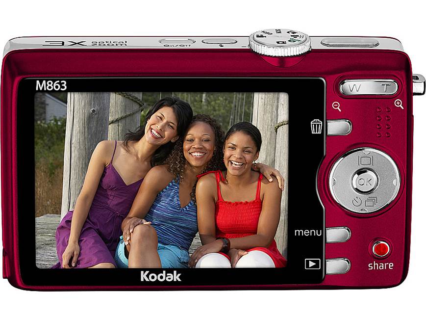 Kodak EasyShare MD863 8.2-megapixel digital camera with 3X optical