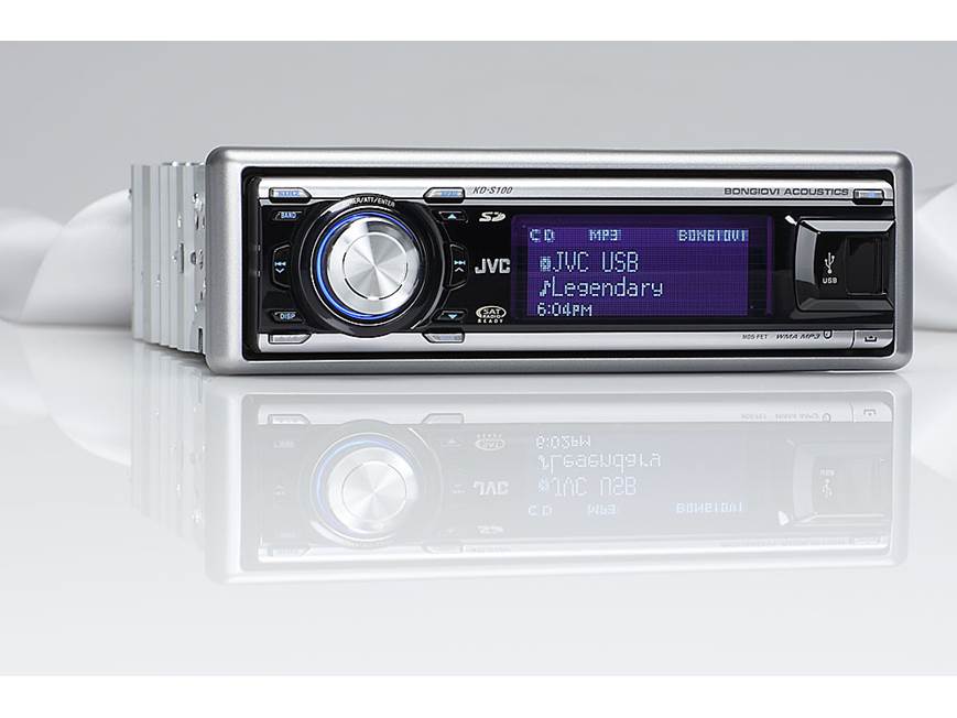 JVC KD-S100 CD receiver at Crutchfield