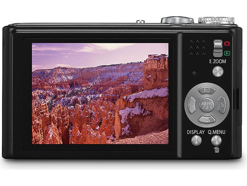 Panasonic Lumix DMC-ZR1 (Black) 12.1-megapixel digital camera with