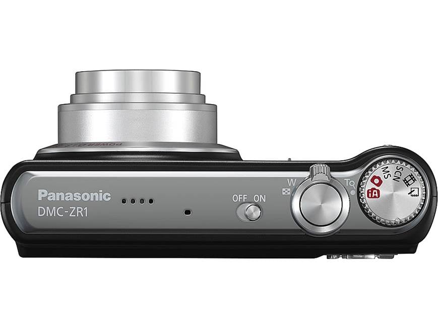 Panasonic Lumix DMC-ZR1 (Black) 12.1-megapixel digital camera with