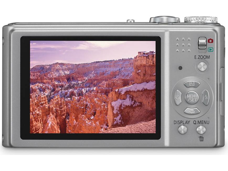 Panasonic Lumix DMC-ZR1 (Silver) 12.1-megapixel digital camera