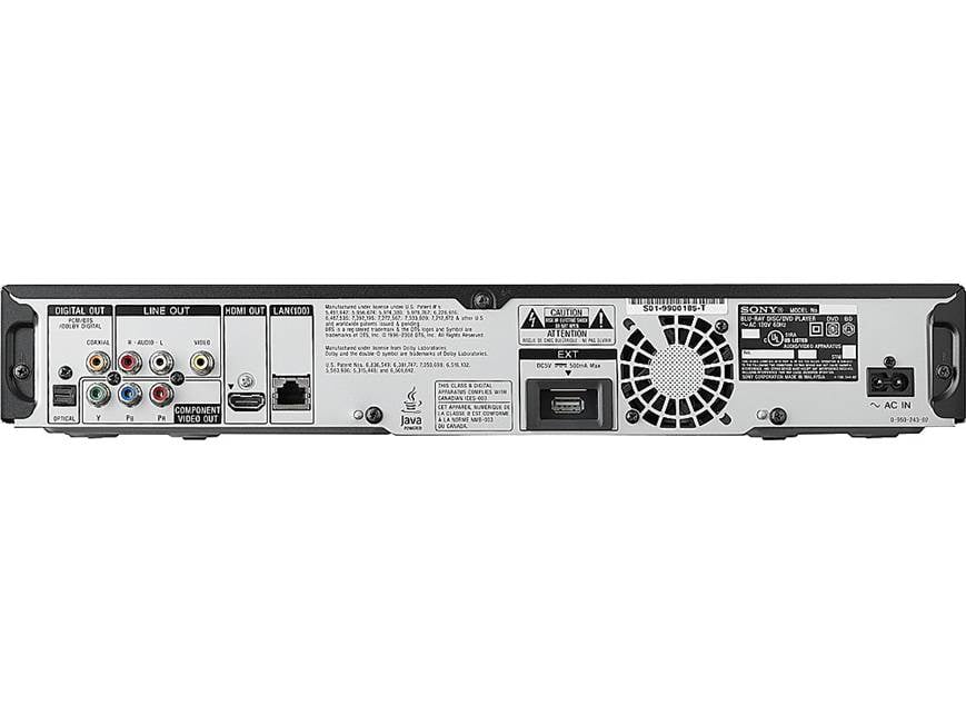 Sony BDP-N460 Blu-ray Disc™ high-definition player with Netflix