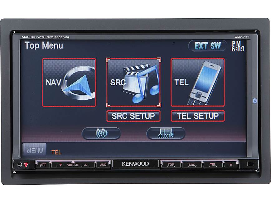 Kenwood DDX714 DVD receiver (New Stock) at Crutchfield