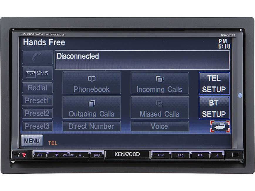 Kenwood DDX714 DVD receiver (New Stock) at Crutchfield