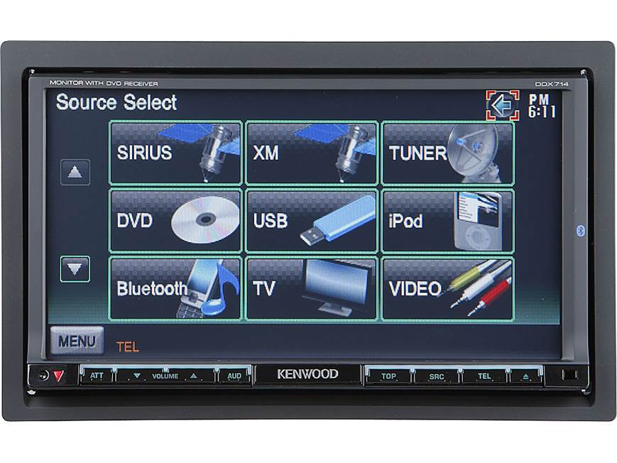 Kenwood DDX714 DVD receiver (New Stock) at Crutchfield