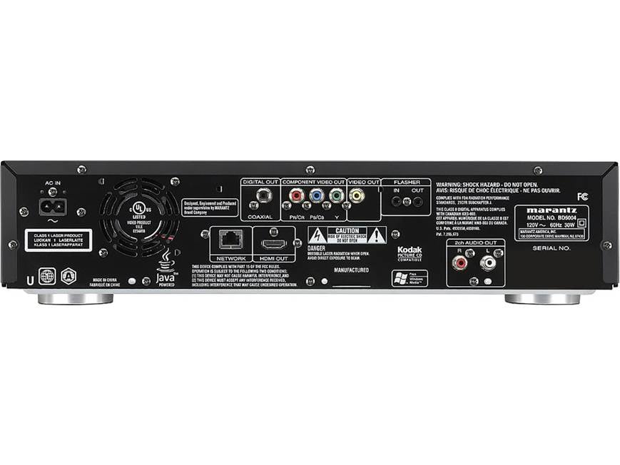 Marantz BD5004 Blu-ray Disc™ high-definition player at Crutchfield