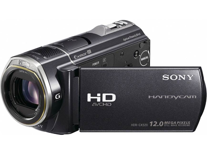 SONY HDR-CX520 ビデオカメラ 本体 Sony HDR-CX520V Handycam® 64GB HD flash memory/Memory Stick