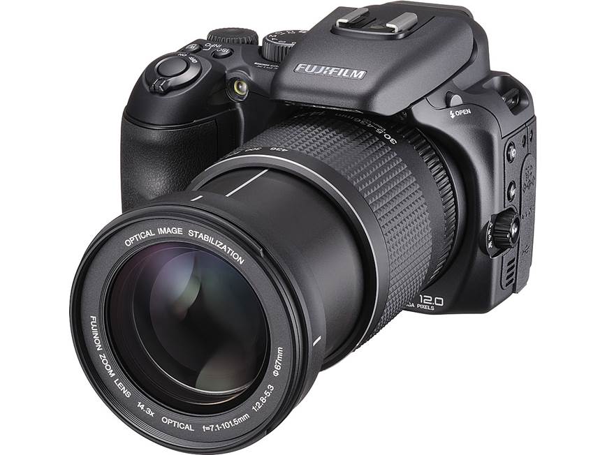 FujiFilm FinePix S200EXR 12-megapixel digital camera with manual