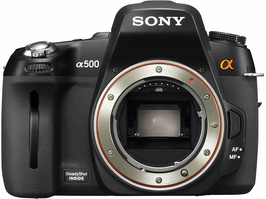 Sony Alpha DSLR-A500 (Body only) 12.3-megapixel digital SLR camera