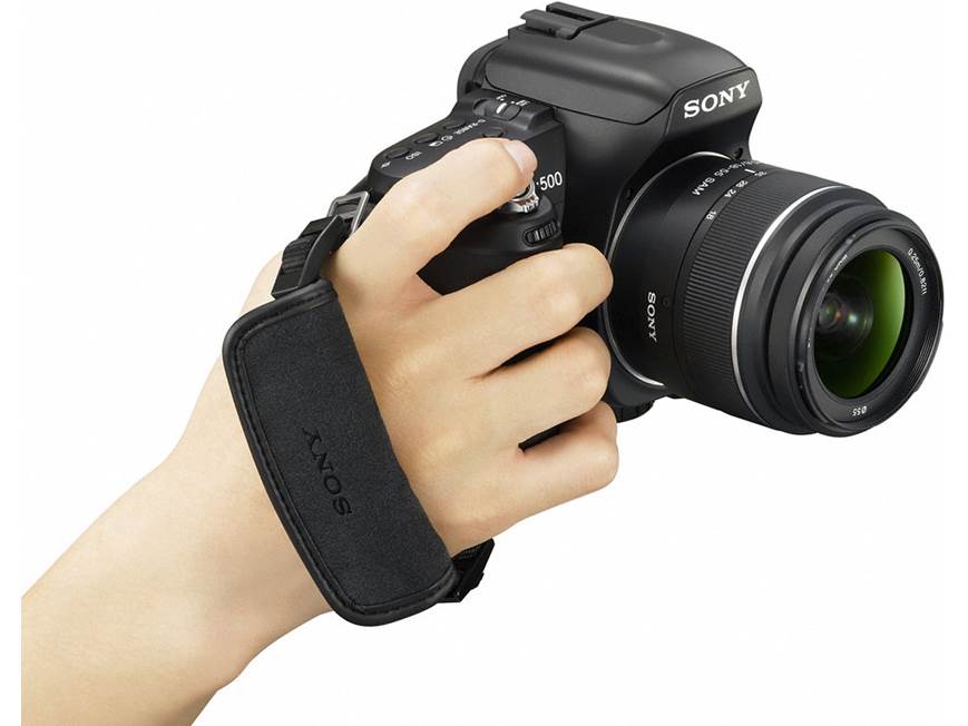 Sony Alpha DSLR-A500 Kit 12.3-megapixel digital SLR camera with 18