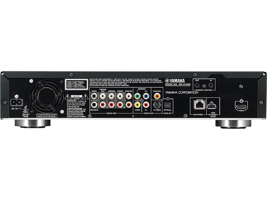 Yamaha BD-S1065 Blu-ray Disc™ high-definition player at Crutchfield