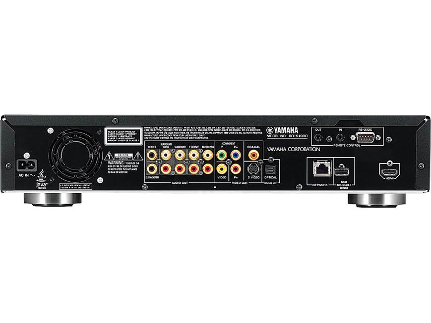 Yamaha BD-S1900 Blu-ray Disc™ high-definition player at Crutchfield