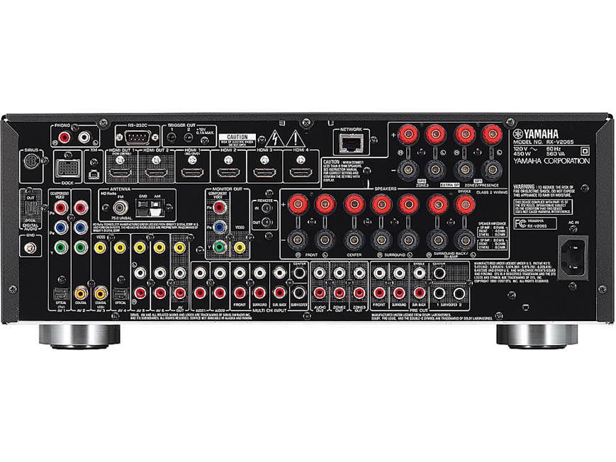 総メンテナンス済みYAMAHA651完全整備レザータンポ5RV 良音　ほぼ新品 Yamaha RX-V2065 Home theater receiver, Internet-ready at Crutchfield