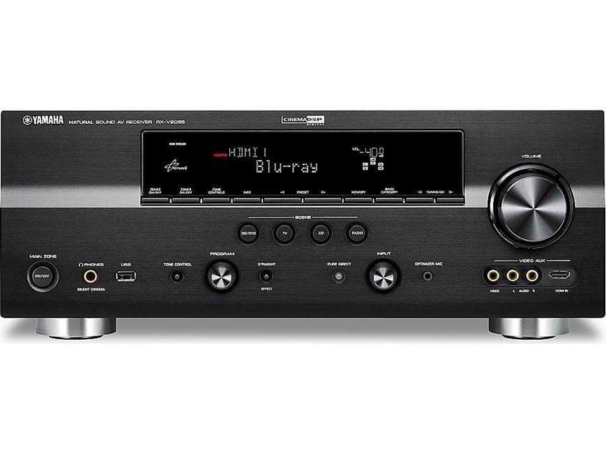 Yamaha RX-V2065 Home theater receiver, Internet-ready at Crutchfield