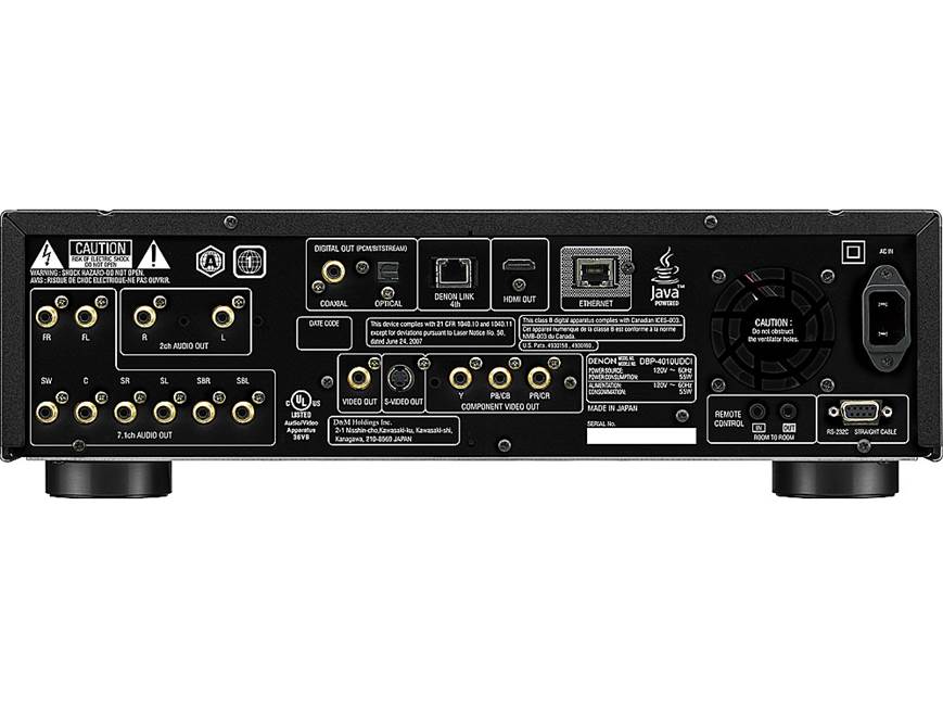 Denon DBP-4010UDCI Universal Blu-ray Disc™ player at Crutchfield