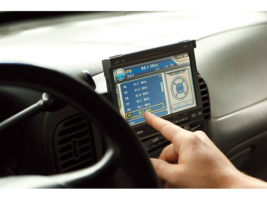 Jensen VM9313 DVD receiver at Crutchfield