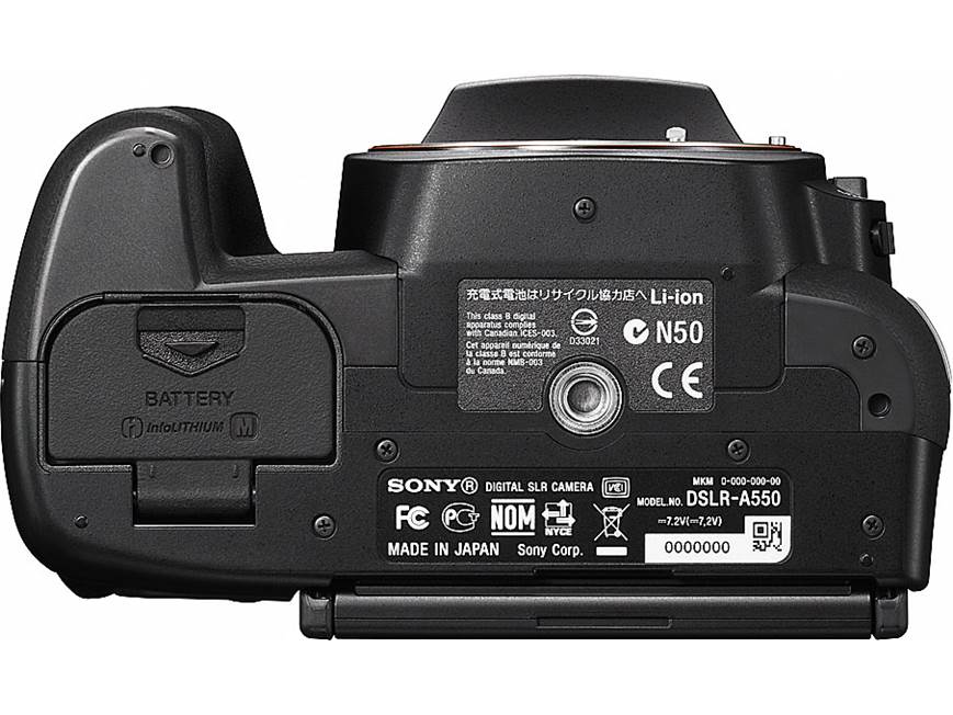 Sony Alpha DSLR-A550 (Body only) 14.2-megapixel digital SLR camera