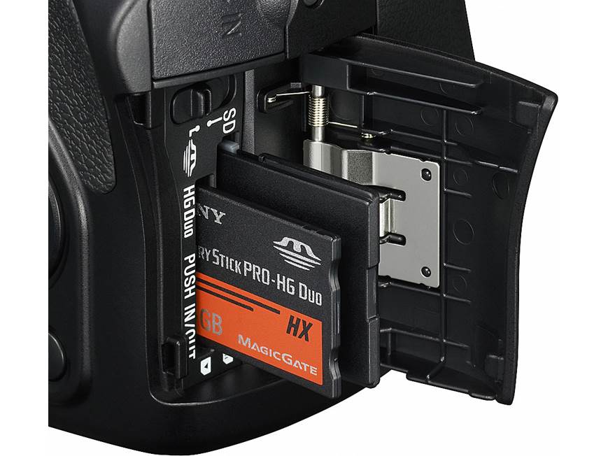 Sony Alpha DSLR-A550 Kit 14.2-megapixel digital SLR camera with 18