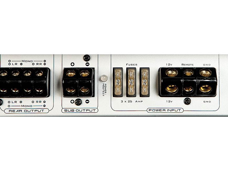 ボストンアコースティックBoston Acoustic GTA-1005 Boston Acoustics GTA-1005 5-channel car amplifier — 50 watts RMS x