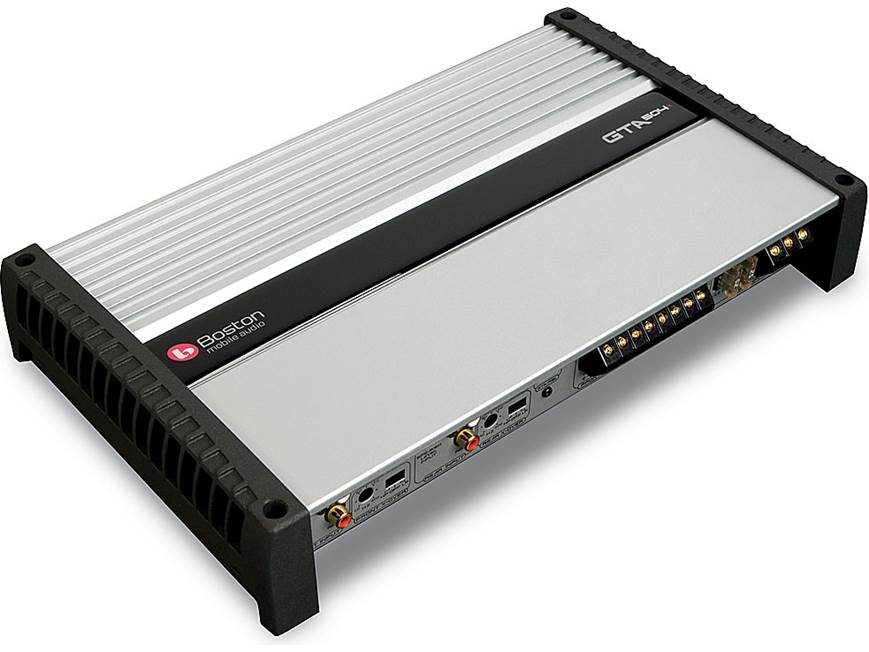 Boston Acoustics GTA-504 4-channel car amplifier — 50 watts RMS x