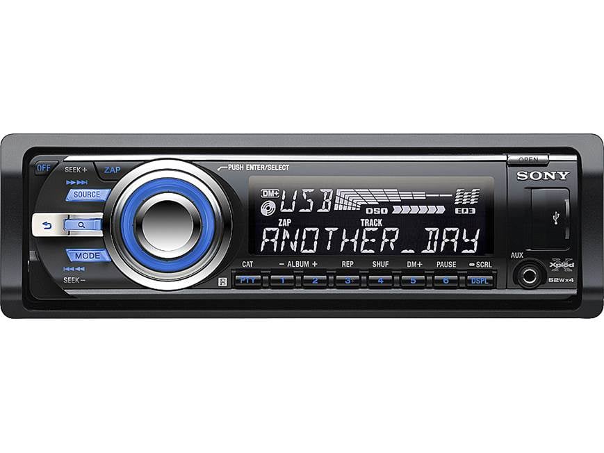 Sony Xplod CDX-GT640UI CD receiver at Crutchfield