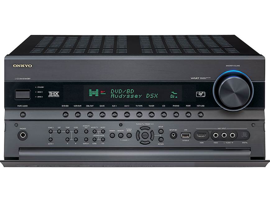 Onkyo TX-NR3007 Home theater receiver, Internet-ready at Crutchfield