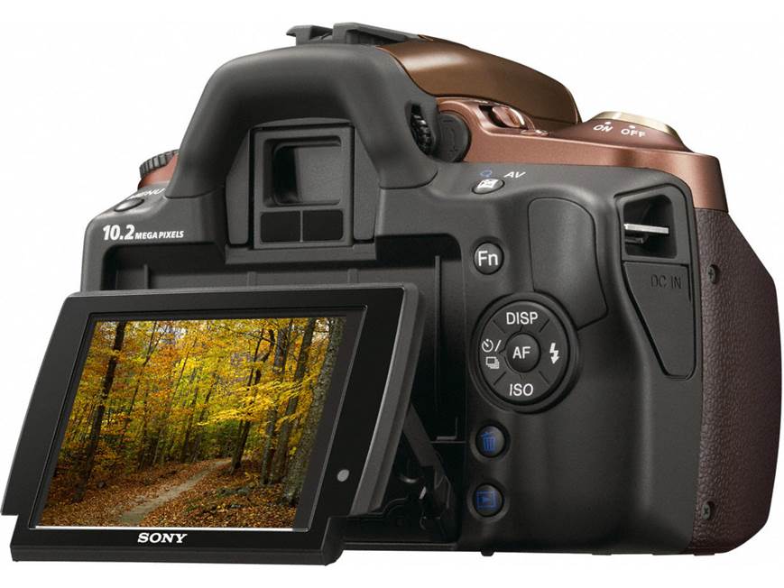 Sony Alpha DSLR-A330 Kit (Brown) 10.2-megapixel digital SLR camera
