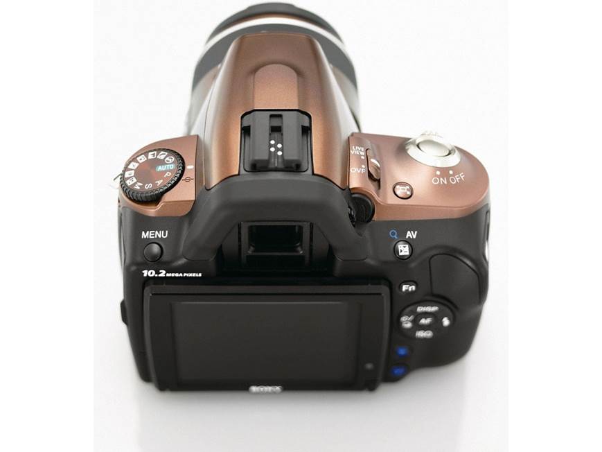 Sony Alpha DSLR-A330 Kit (Brown) 10.2-megapixel digital SLR camera