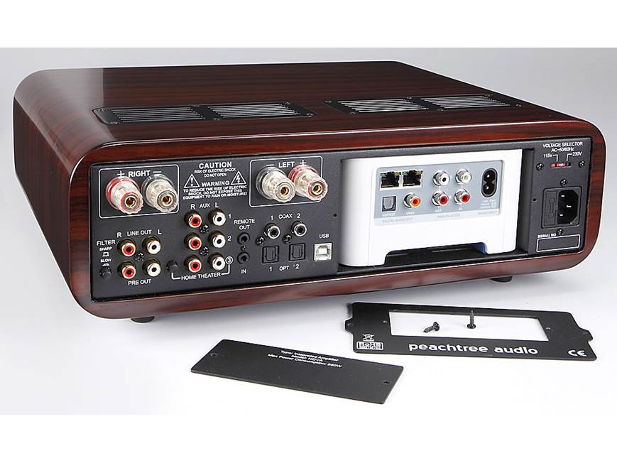 Peachtree Audio Nova (Rosewood) Stereo integrated amplifier with
