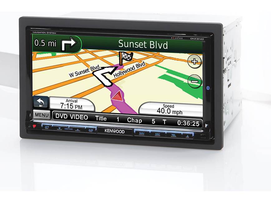Kenwood Excelon DNX9140 Navigation receiver (New Stock) at Crutchfield
