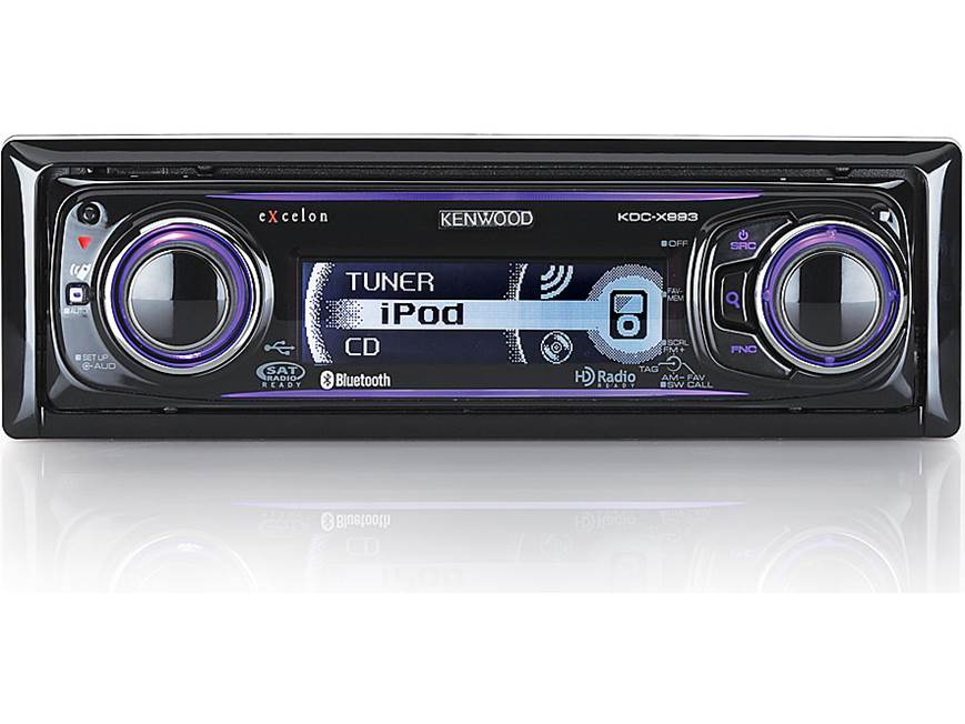 Kenwood Excelon KDC-X993 CD receiver (New Stock) at Crutchfield