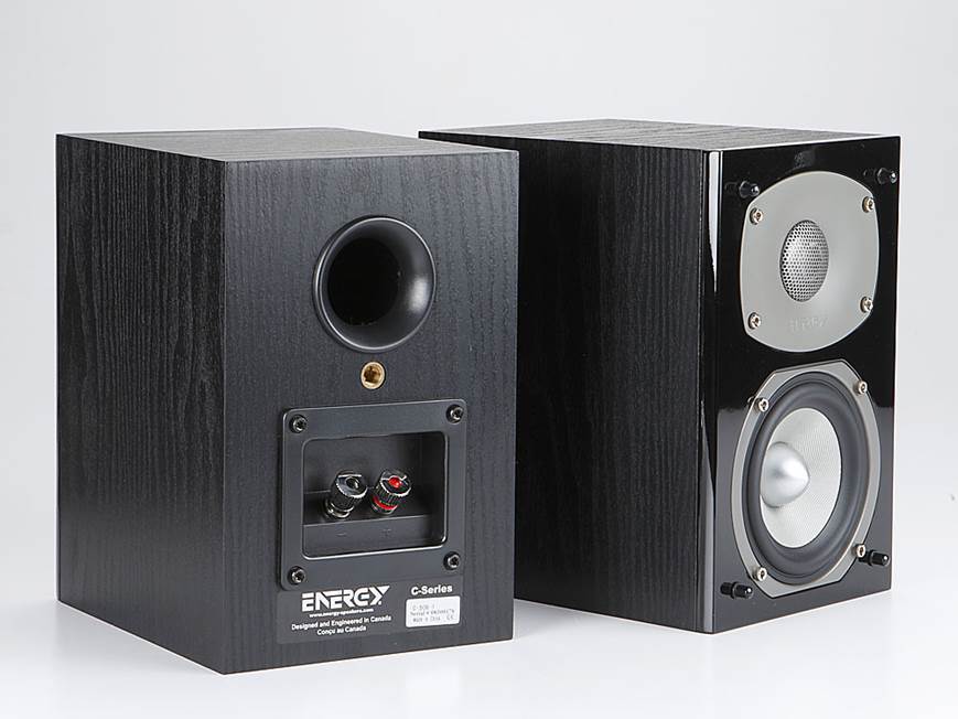 Energy C-50 Ultra-compact bookshelf speakers at Crutchfield