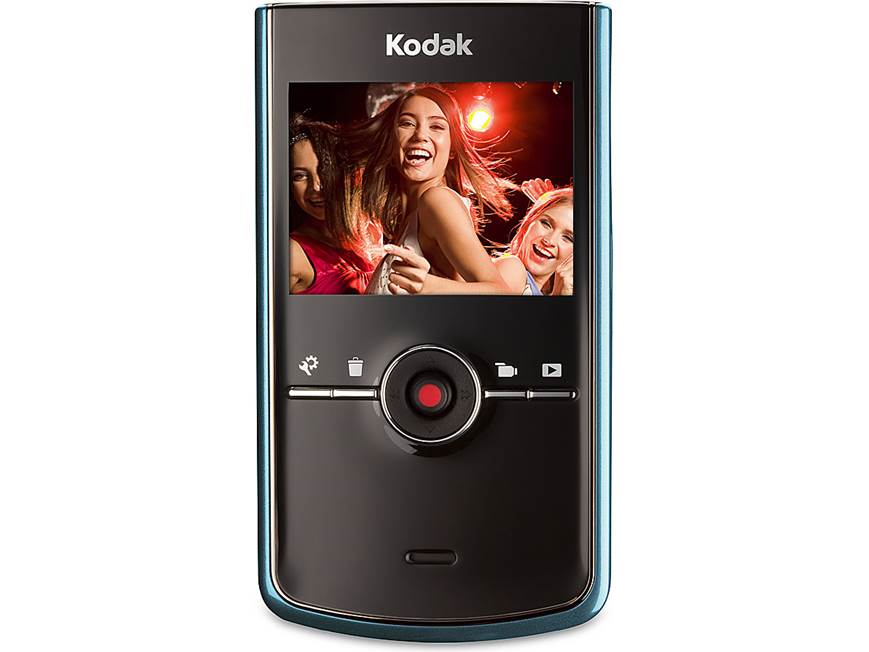 Kodak Zi8 (Aqua) HD pocket video camera (Aqua) at Crutchfield