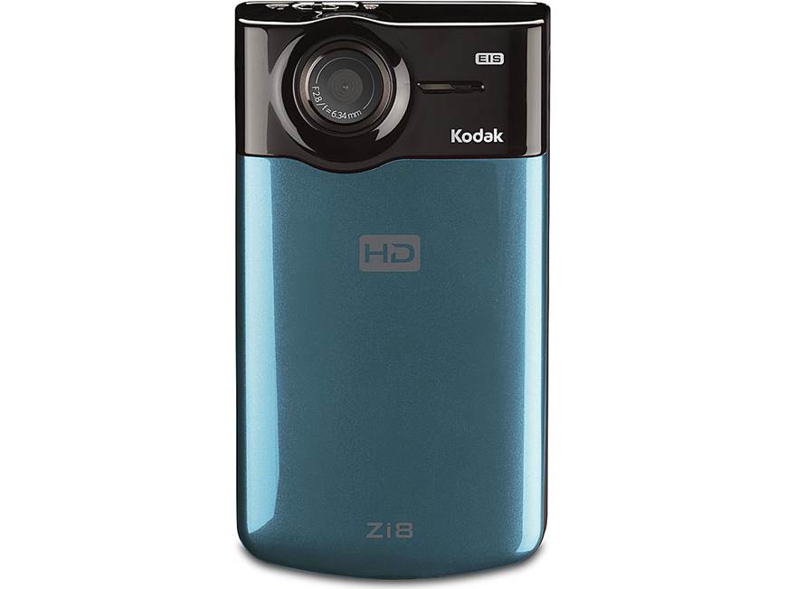 Kodak Zi8 (Aqua) HD pocket video camera (Aqua) at Crutchfield