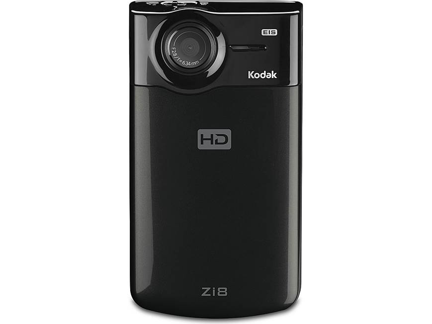 Kodak Zi8 (Black) HD pocket video camera (Black) at Crutchfield