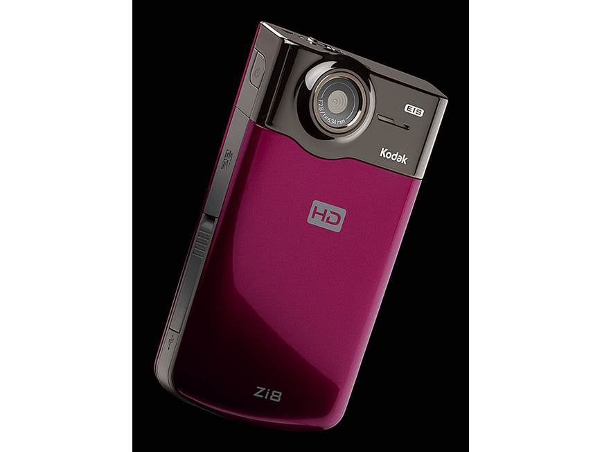 Kodak Zi8 (Raspberry) HD pocket video camera (Raspberry) at