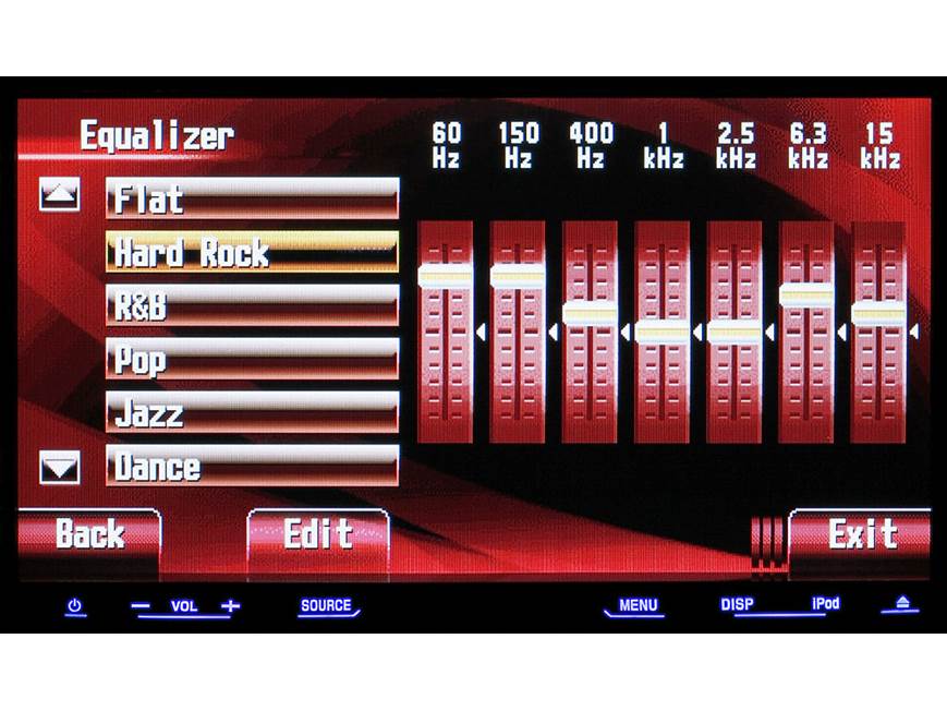 JVC KW-AVX820 DVD receiver at Crutchfield