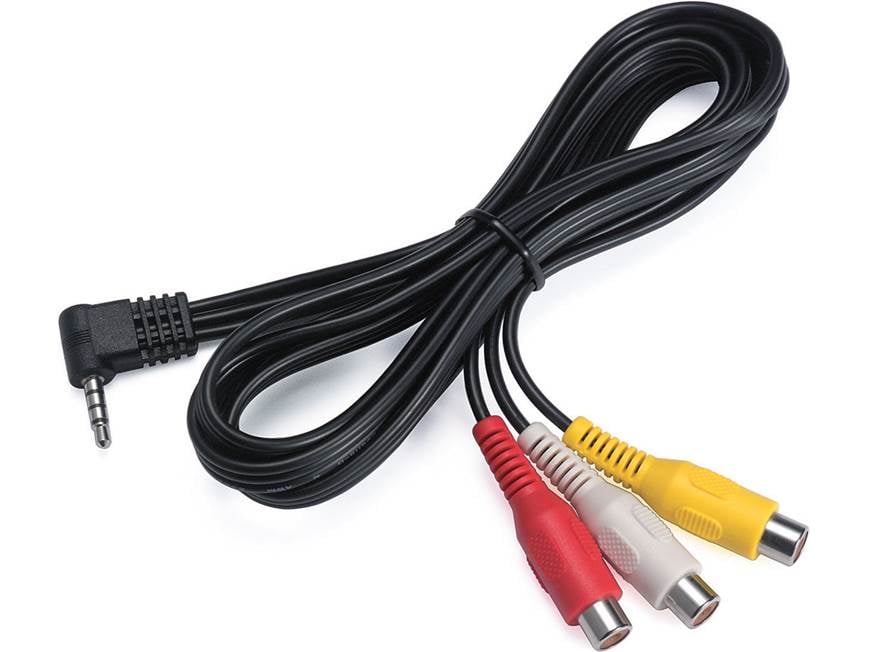 Kenwood CA-C3AV A/V Cable Connect an audio/video source to select