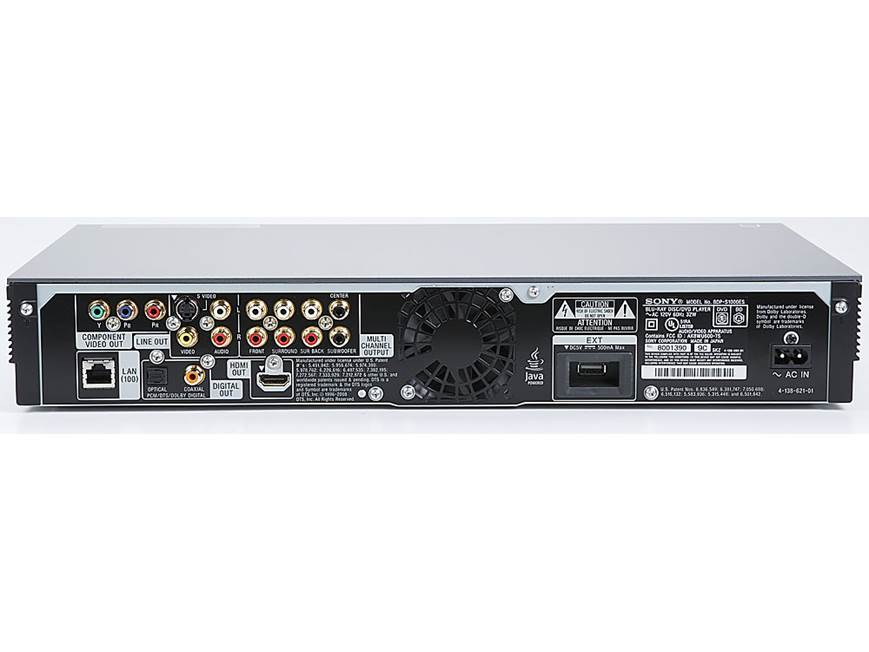 Sony ES BDP-S1000ES Blu-ray Disc™ high-definition player at