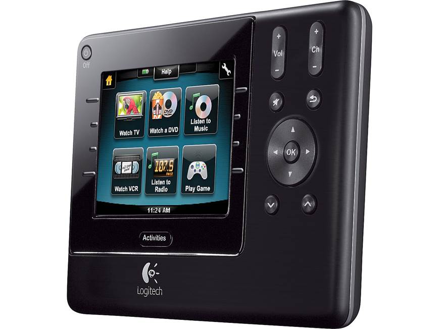 Logitech® Harmony® 1100 Universal learning remote with web-based